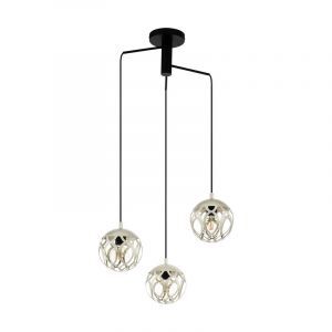 Suspension grise en acier, Eveliene