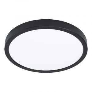 Plafonnier noir en acier, Pascale, 20W, 3000K LED