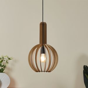 Suspension en bois marronne, Kenney