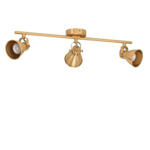 Spot plafond doré en aluminium, Tinke