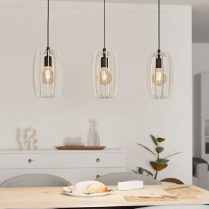 Suspension en bois grise, Wilko