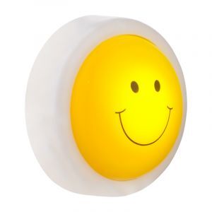 Veilleuse pour enfants jaune en plastique, Ather, 1W, 6500K LED