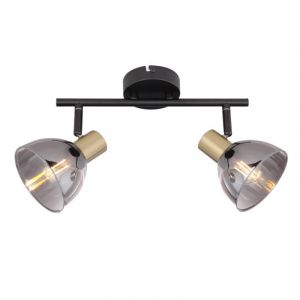 Spot plafond doré en verre, Arthur