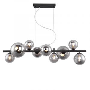 Suspension noire en verre, Melinda