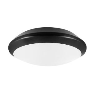 Luminaire escalier noir en plastique, Nortom, 15W, 4000K LED, IP66