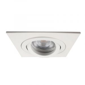 Spot encastré blanc en aluminium, Heido