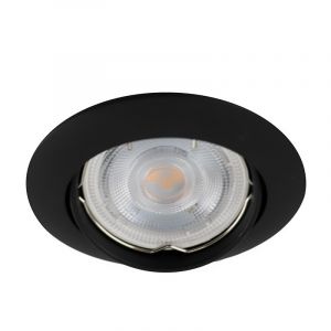 Spot encastré noir en aluminium, Ipsi