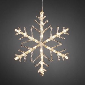Flocon de neige acrylique LED