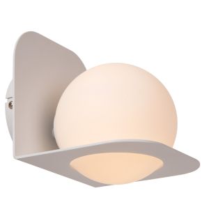 Applique salle de bain moderne blanche, Davy, IP44