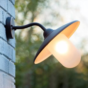 Luminaire extérieur rustique couleur rouille, Aruba, IP44