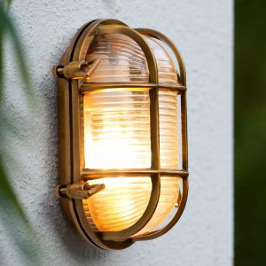 Luminaire extérieur rétro dorée, Dudley, IP65