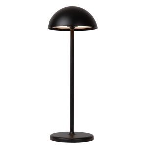 Lampe de table extérieur rétro noire, Joy, 1,5W, 3000K LED, IP54, avec variateur tactile