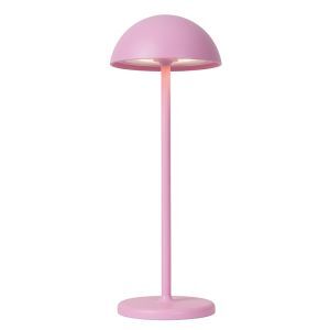 Lampe de table extérieur rétro rose, Joy, 1,5W, 3000K LED, IP54, avec variateur tactile