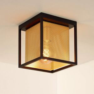 Lampe plafond moderne dorée, Sansa