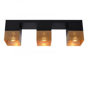 Lampe plafond moderne dorée, Renate