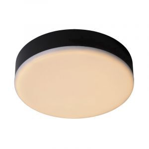 Lampe plafond moderne noire, Ceres, 30W, 3000K LED, IP44