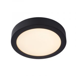 Lampe plafond moderne noire, Brice, 15W, 3000K LED, IP44