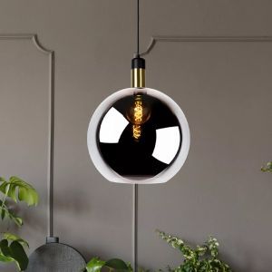 Suspension vintage grise, Julius