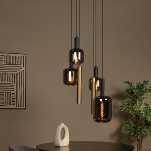 Suspension moderne noire, Joanet