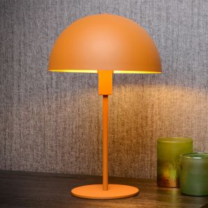 Lampe de table moderne jaune, Siemon, avec interrupteur