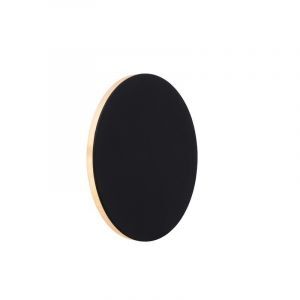 Applique murale moderne noire, Eklyps led, 6W, 3000K LED