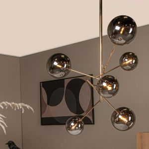 Suspension moderne dorée, Alara