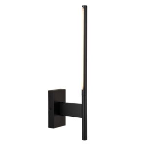 Applique murale moderne noire, Finan, 6W, 2700K LED
