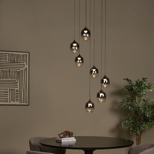 Suspension moderne grise, Tamino, 7W, 3000K LED