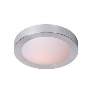 Lampe plafond en aluminium argentée, Fresh, IP44