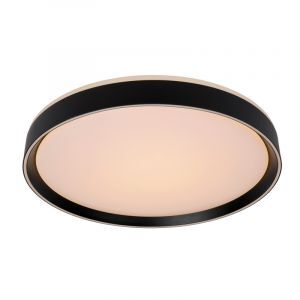 Lampe plafond moderne noire, Nuria, 36W, 2700K LED