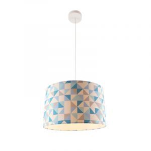 Suspension pour enfants bleue moderne, Diamonds