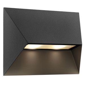 Luminaire extérieur moderne noir, Pontio, IP54