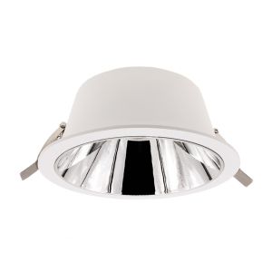 Downlight blanc en aluminium, Maud, 18W, white switch LED, IP22