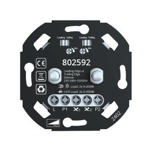 Double variateur LED 0-200W