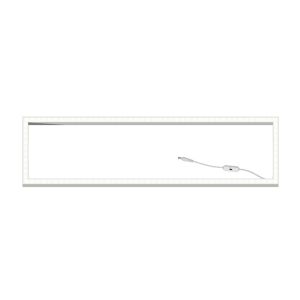 Cadre LED pour plafond suspendu 30x120 cm - interrupteur blanc - 32W - 3173 lm - UGR <23