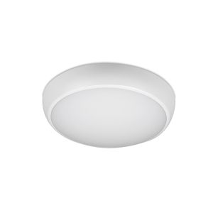 Luminaire escalier blanc en plastique, Niamh, 12W, blanc chaud à froid réglable LED, IP54