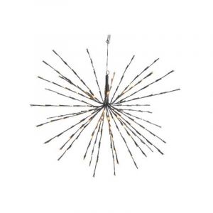 45cm led 3d etoile avec 72 led blanc chaud lumières scintillantes