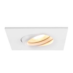 Spot encastré salle de bain blanc moderne, Jill, IP44