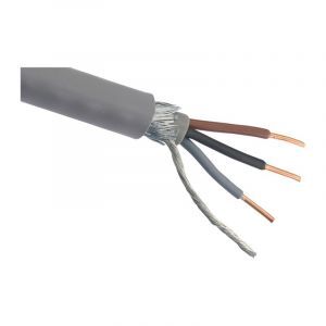 Câble de terre 10 mètres XMVK-AS 3 x 2,5 mm, gris