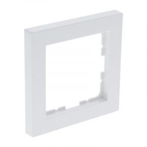 Cadre de protection Q-Link S-Line 1 groupe, blanc polaire