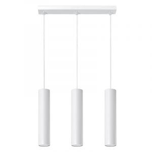 Suspension en aluminium blanche, Harley