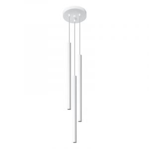 Suspension en aluminium blanche, Hillary