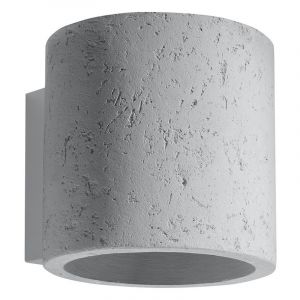 Applique up and down en béton grise, Amely
