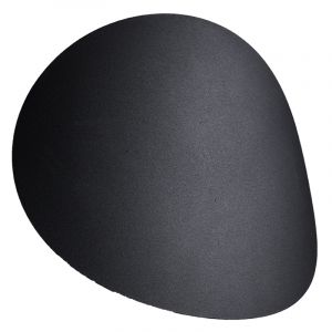 Applique up and down en aluminium noire, Jildou