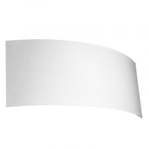 Applique up and down en aluminium blanche, Jorgo