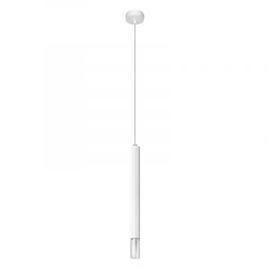Suspension en verre blanche, Ishani