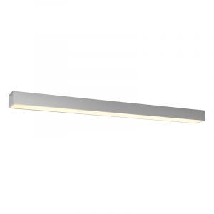 Plafonnier en aluminium gris, Mascha, 31W, 3000K LED
