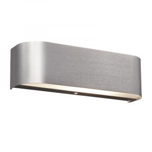 Applique up and down en verre grise, Tomaso, 3,1W, 3000K LED