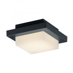 Luminaire extérieur en aluminium anthracite, Bletchley, 3,5W, 3000K LED, IP54