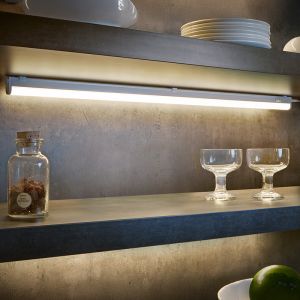 Plafonnier en plastique blanc, Irmak, 13W, 3000K LED, avec interrupteur